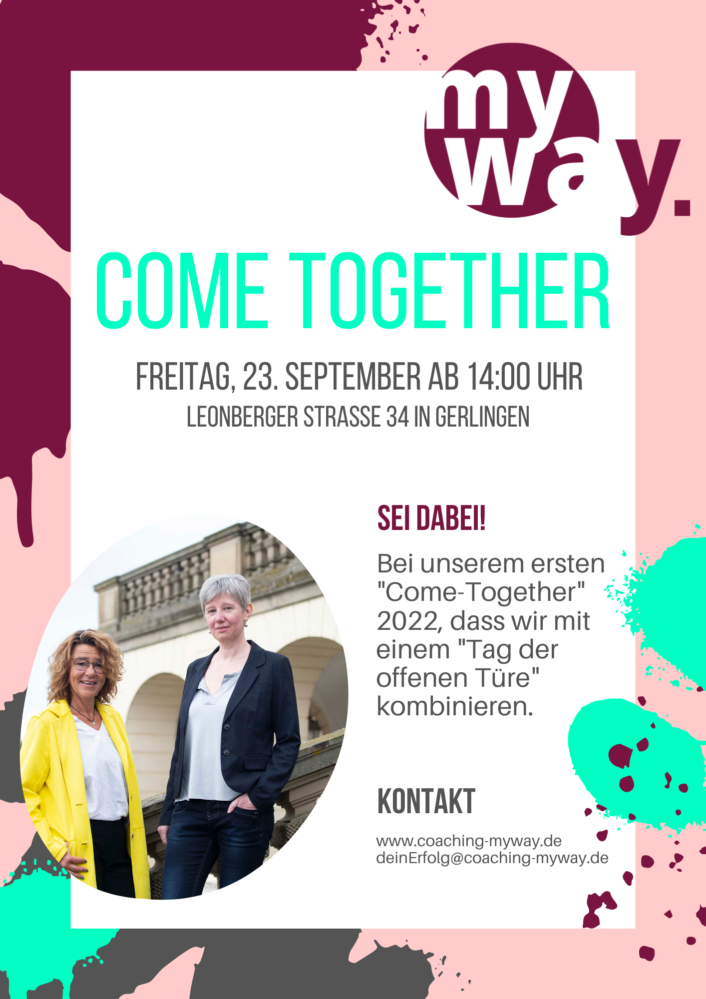 You are currently viewing COME TOGETHER – Tag der offenen Türe